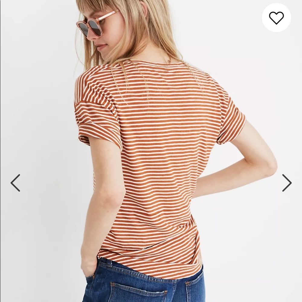 Madewell Whisper Cotton Crewneck Tee - Picture 2 of 7